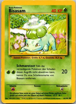 Bisasam Exemplar 3,25 €