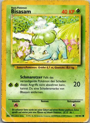 Bisasam Exemplar 3,25 €