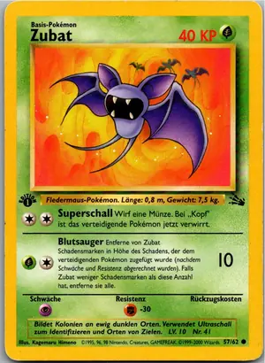 Zubat Exemplar 3,95 €