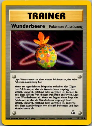 Pokémon-Karte Wunderbeere 94/111 Neo Genesis