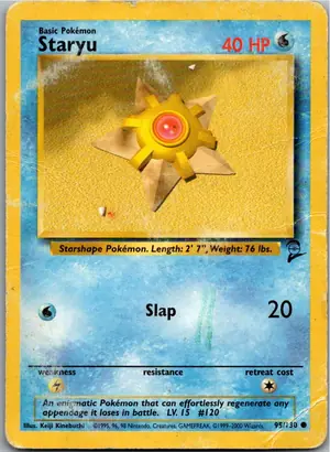 Pokémon-Karte Staryu Sterndu 65/102 Grundset