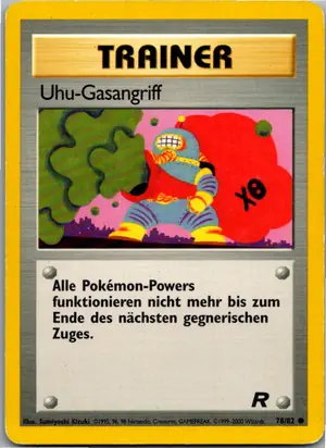 Pokémon-Karte Goop Gas Attack 78/82 Team Rocket