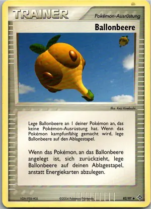 Pokémon-Karte Balloon Berry 82/97 EX Drache