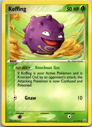 Koffing Smogon Exemplar 8,95 €
