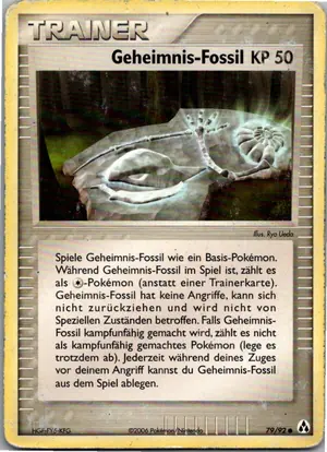 Geheimnis-Fossil 85/108 EX Power Keepers – Vorderseite