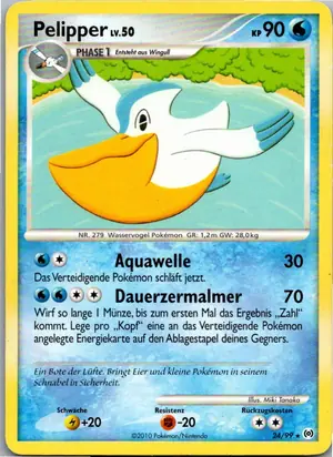 Pelipper Exemplar 2,95 €