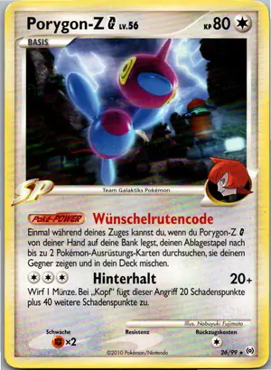 Porygon-Z Exemplar 3,95 €