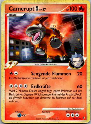 Camerupt Exemplar 3,95 €