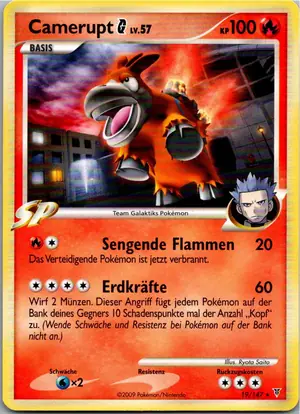 Camerupt Exemplar 3,95 €