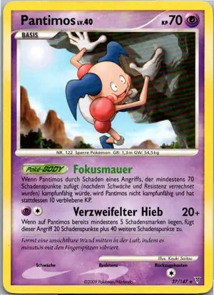 Pokémon-Karte Pantimos 37/147 Ultimative Sieger