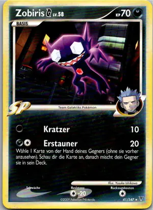 Pokémon-Karte Zobiris 41/147 Ultimative Sieger