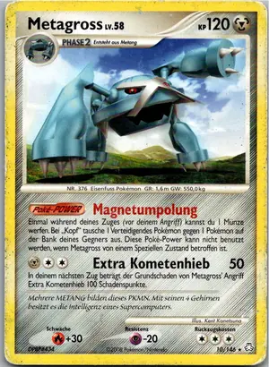 Pokémon-Karte Metagross 10/146 Erwachte Legenden