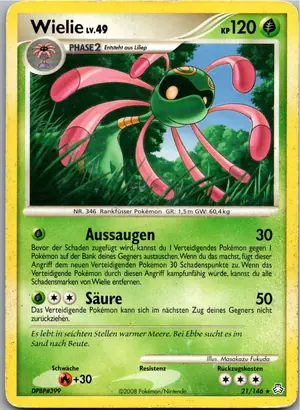 Pokémon-Karte Wielie 21/146 Erwachte Legenden