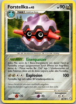 Pokémon-Karte Forstellka 28/146 Erwachte Legenden