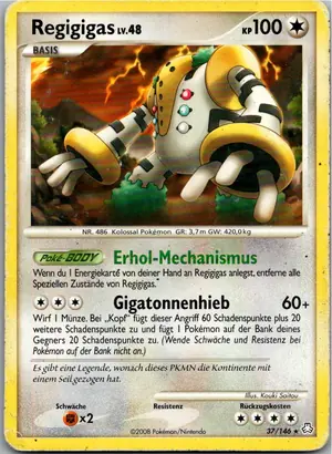 Regigigas Exemplar 4,45 €