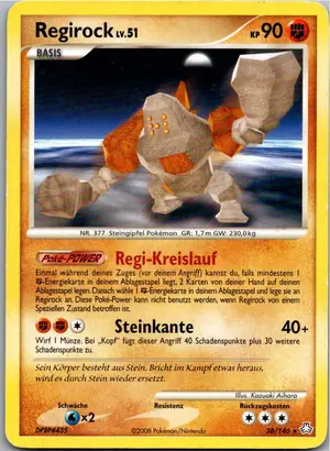 Regirock Exemplar 4,45 €