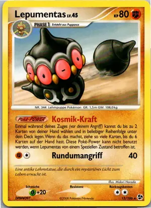 Pokémon-Karte Lepumentas 15/106 Epische Begegnungen