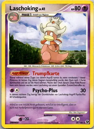 Pokémon-Karte Laschoking 28/106 Epische Begegnungen
