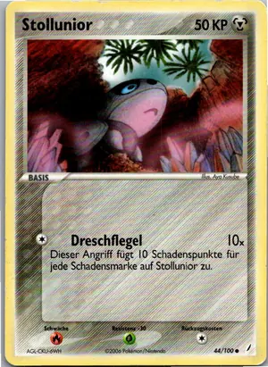 Pokémon-Karte Stollunior 44/100 EX Crystal Guardians