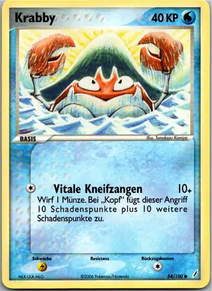 Krabby Exemplar 1,95 €