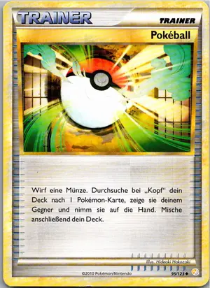 Pokémon-Karte Pokéball 95/123 HeartGold SoulSilver