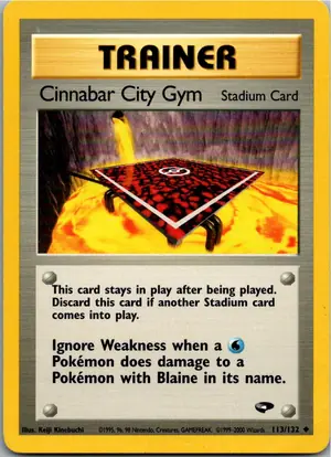 Cinnabar City Gym Exemplar 3,45 €