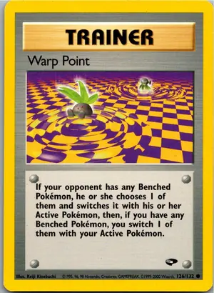 Pokémon-Karte Warp Point 126/132 Gym Challenge