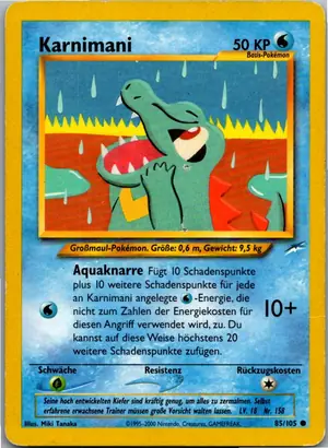 Pokémon-Karte Karnimani 85/105 Neo Destiny