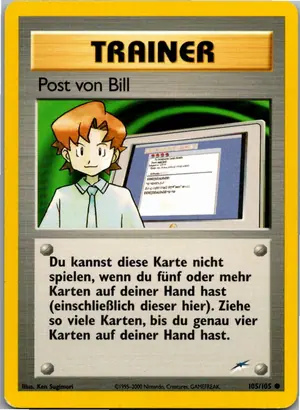 Post von Bill Exemplar 2,95 €