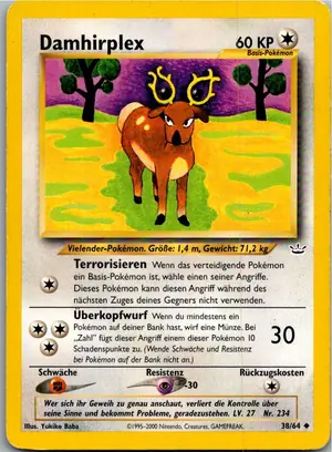 Pokémon-Karte Damhirplex 38/64 Neo Revelation