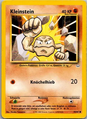 Geodude Exemplar 3,95 €