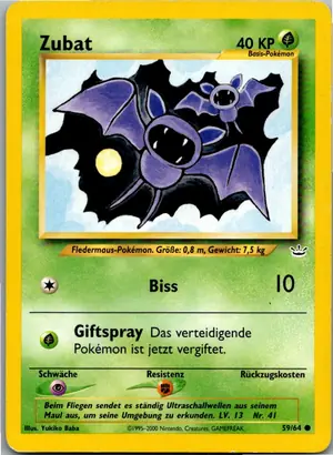 Zubat Exemplar 2,25 €