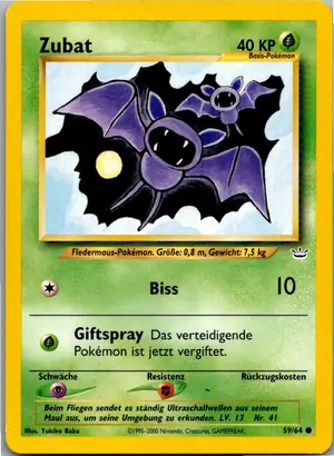 Zubat Exemplar 2,25 €