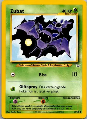 Zubat Exemplar 2,25 €