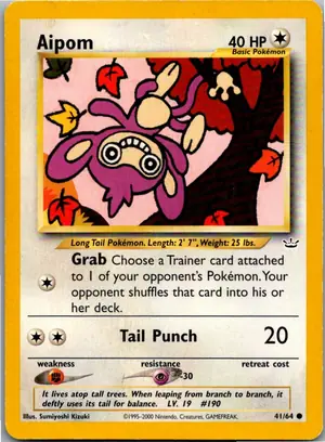 Aipom Griffel Exemplar 2,95 €
