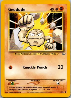 Geodude Kleinstein Exemplar 3,95 €