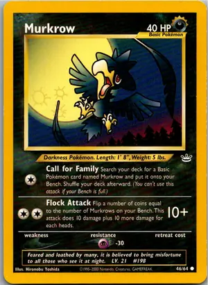 Murkrow Kramurx Exemplar 3,95 €