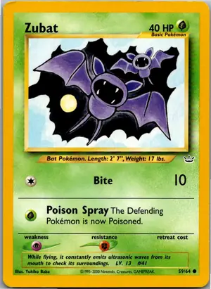 Zubat Exemplar 2,95 €