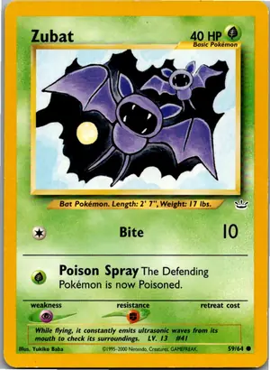 Zubat Exemplar 2,95 €