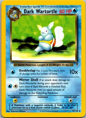 Pokémon-Karte Dark Wartortle 39/110 Legendary Collection