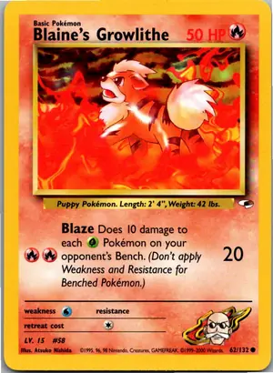 Blaine's Growlithe Exemplar 5,45 €