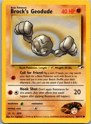 Brock's Geodude Exemplar 3,95 €