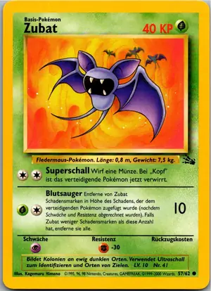 Zubat Exemplar 2,95 €