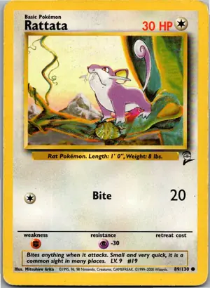 Rattata Rattfratz Exemplar 2,95 €