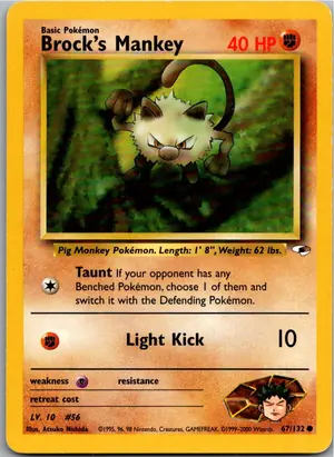 Brock's Mankey Exemplar 3,95 €