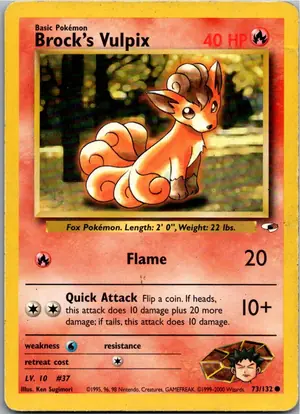 Brock's Vulpix Exemplar 5,45 €