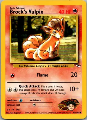 Brock's Vulpix Exemplar 5,45 €
