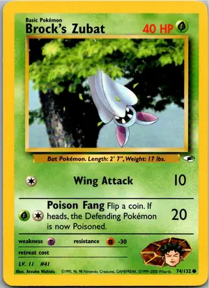 Brock's Zubat Exemplar 3,95 €