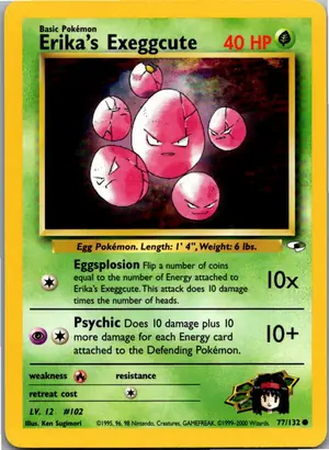 Erika's Exeggcute Exemplar 3,95 €