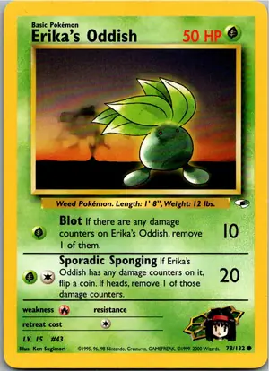 Erika's Oddish Exemplar 3,95 €